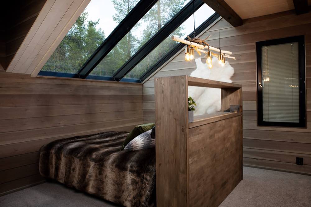 Loft sleeping area at NX Villa