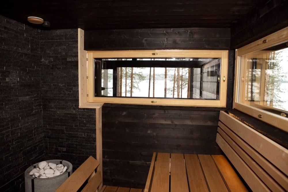 Private sauna at NX Villa