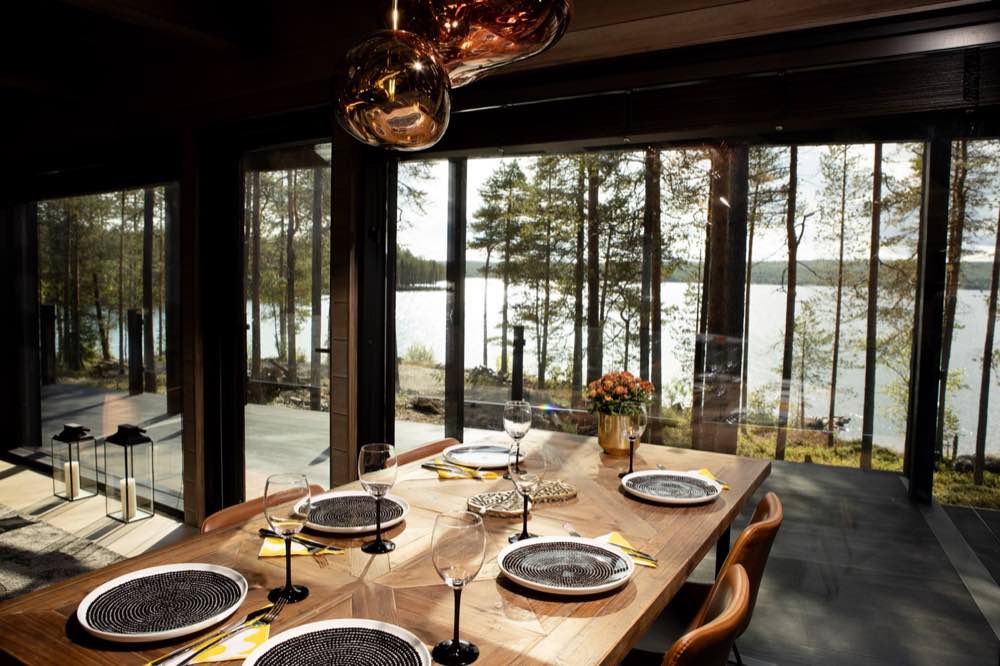 Dining table at NX Villa